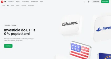 XTB ponúka ETF bez poplatkov