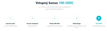 Ako z&iacute;skať 100 USDC
