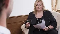 na fotke predsedníčka Súdnej rady SR JUDr. Lenka Praženková