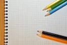 Blank math book with crayons from 4freephotos.com