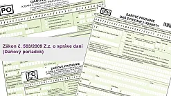 Zákon č. 563/2009 Z.z. o správe daní (daňový poriadok)