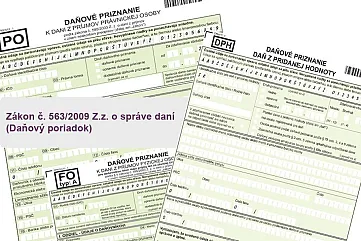 Zákon č. 563/2009 Z.z. o správe daní (daňový poriadok)