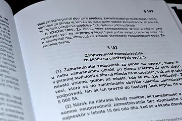Odcudzenie veci a odškodnenia zamestnanca