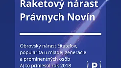 Raketový nárast Právnych Novín