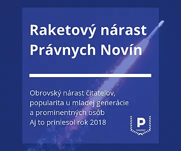 Raketový nárast Právnych Novín