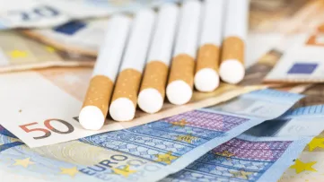 Dane z tabakových výrobkov