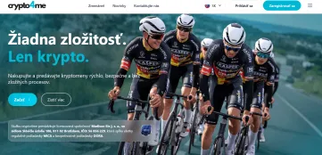 Crypto4me domovská stránka