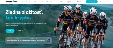 Domovská stránka crypto4me s licenciou MiCA