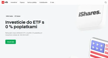 ETF na XTB bez poplatkov